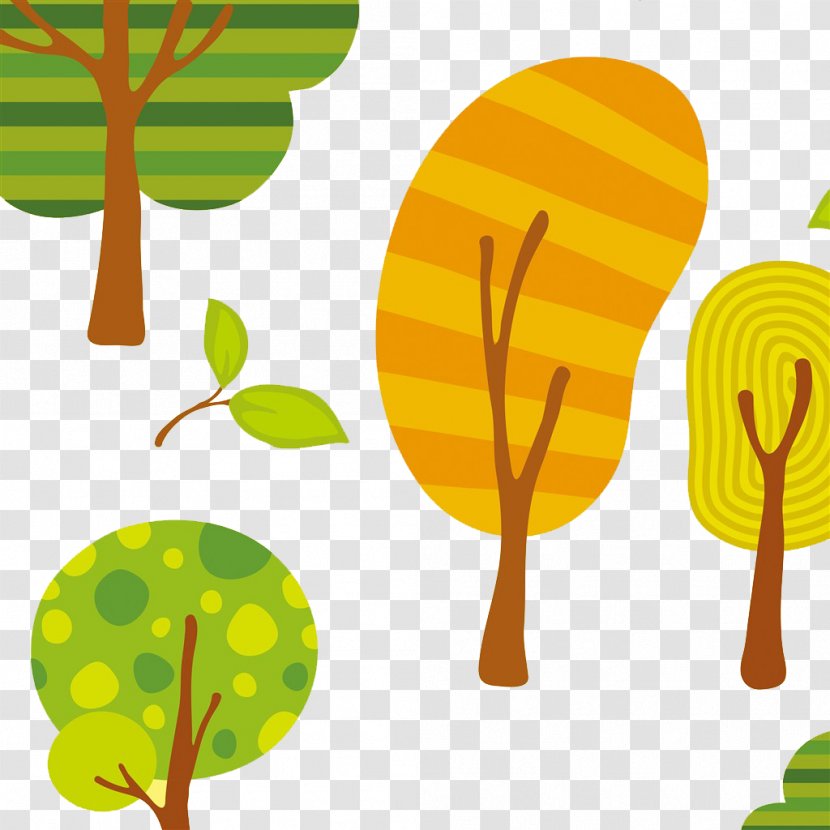 Tree Painting Drawing - Leaf Transparent PNG