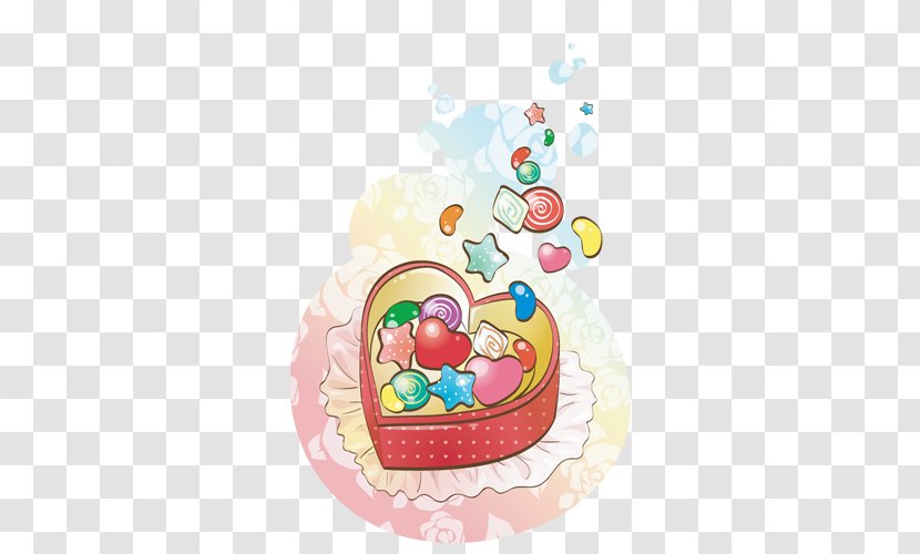 Lollipop Candy Apple Cartoon - In The Box Transparent PNG