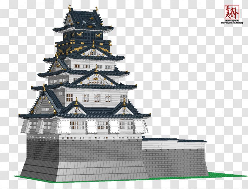 Osaka Castle LEGOLAND Discovery Center Keep - Building - Lego Architecture Transparent PNG