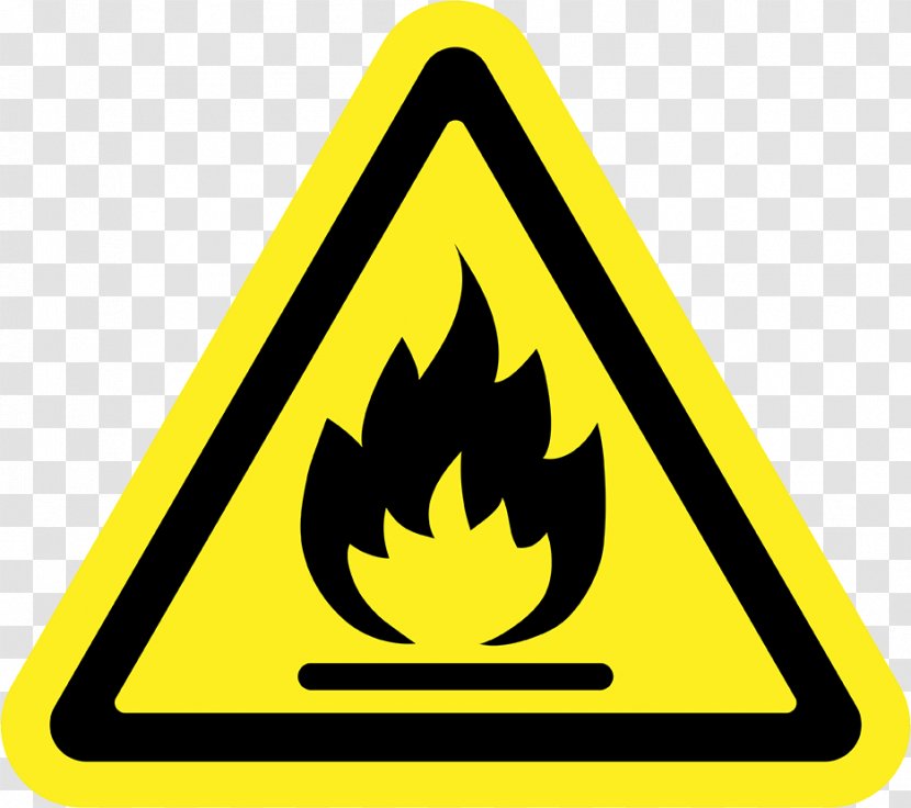 Combustibility And Flammability Warning Sign Gas - Hazard - Stakes Vector Transparent PNG