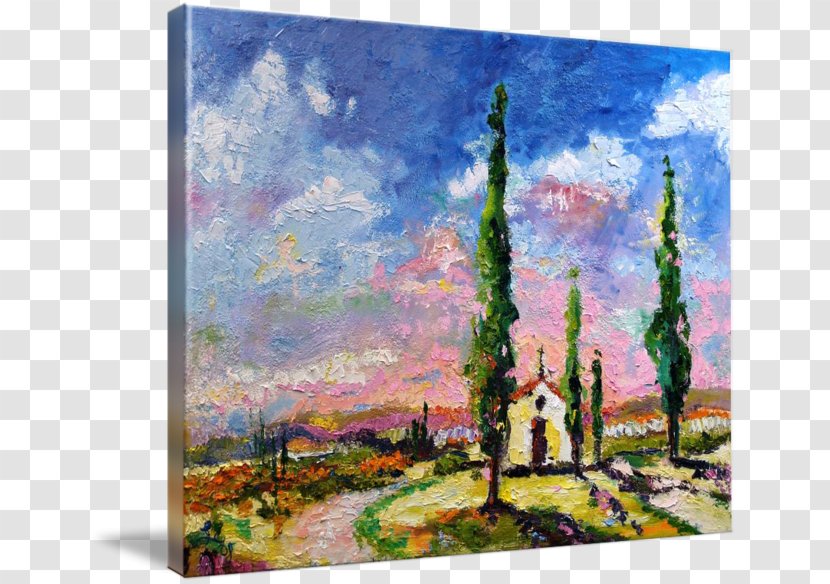 Watercolor Painting Art Tuscany - Modern - Oil Paintings Transparent PNG