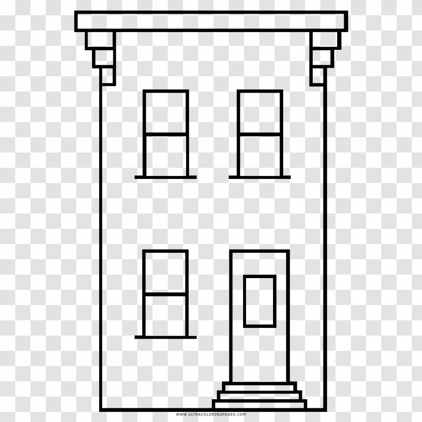 Apartment Drawing Coloring Book Building - Luxury Transparent PNG