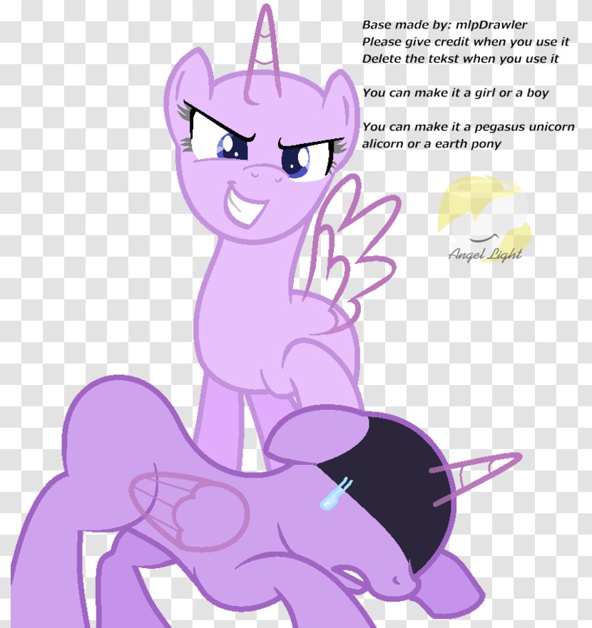 My Little Pony Horse Drawing Female - Silhouette Transparent PNG