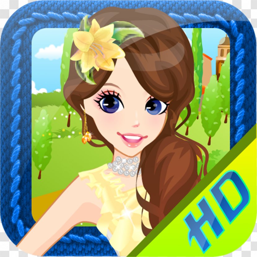 Fairy Google Play Clip Art - Brown Hair - Dress Up Transparent PNG