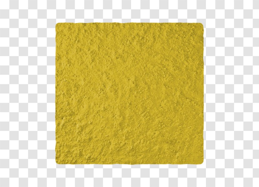 Rectangle Place Mats - Yellow - Color Plaster Molds Transparent PNG