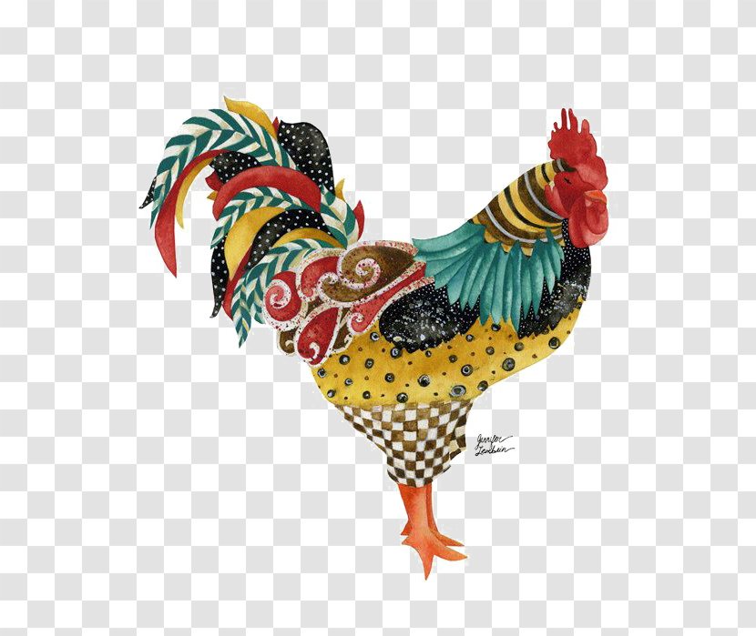 Chicken Rooster Chinese New Year Zodiac - Edition - Cock Transparent PNG
