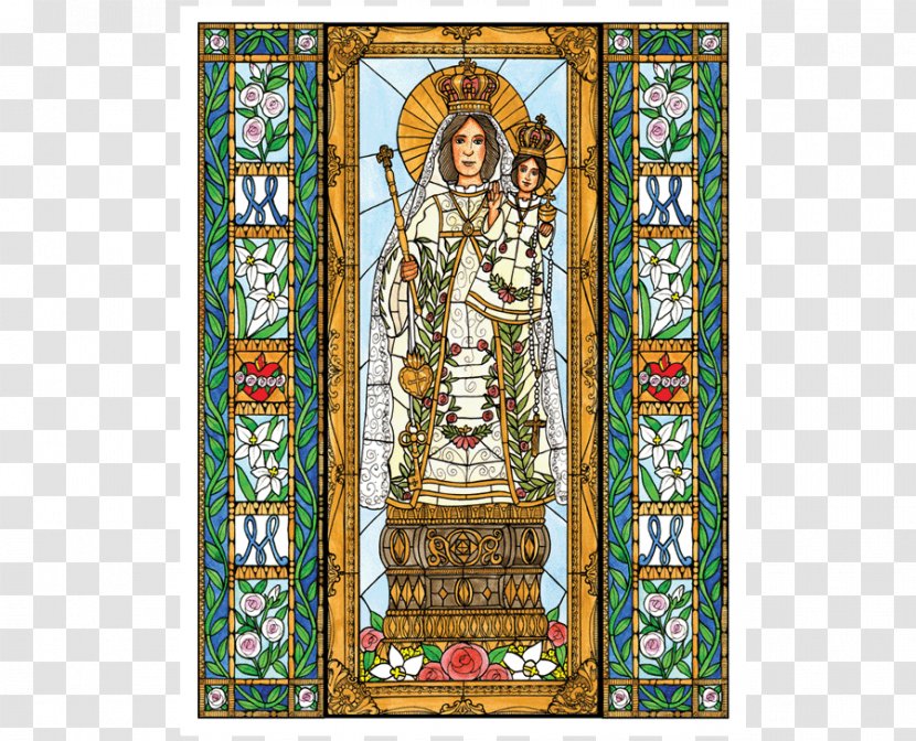 Stained Glass Art Material - Saint Transparent PNG