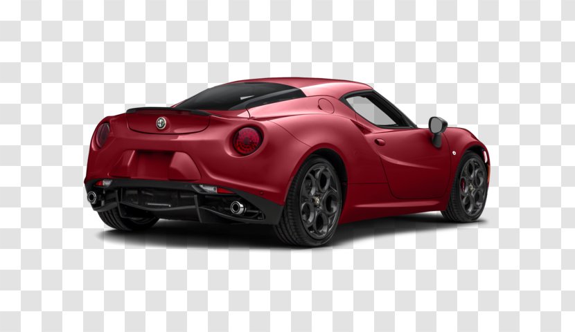 Supercar 2017 Alfa Romeo 4C Coupe Luxury Vehicle - Performance Car Transparent PNG