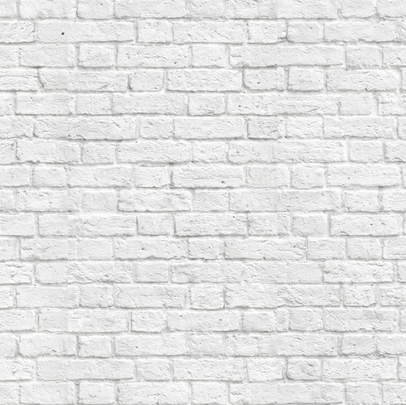 Brick Paper Wall White Wallpaper - Material Transparent PNG