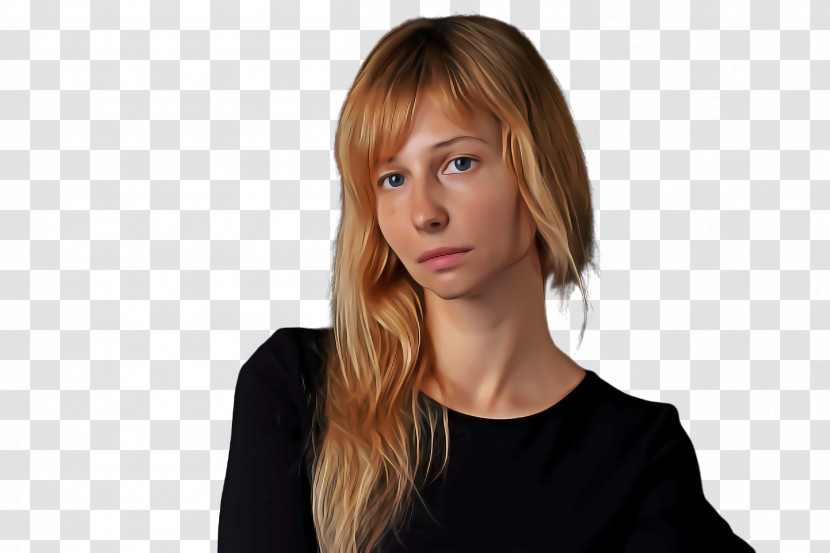 Hair Face Hairstyle Blond Chin Transparent PNG