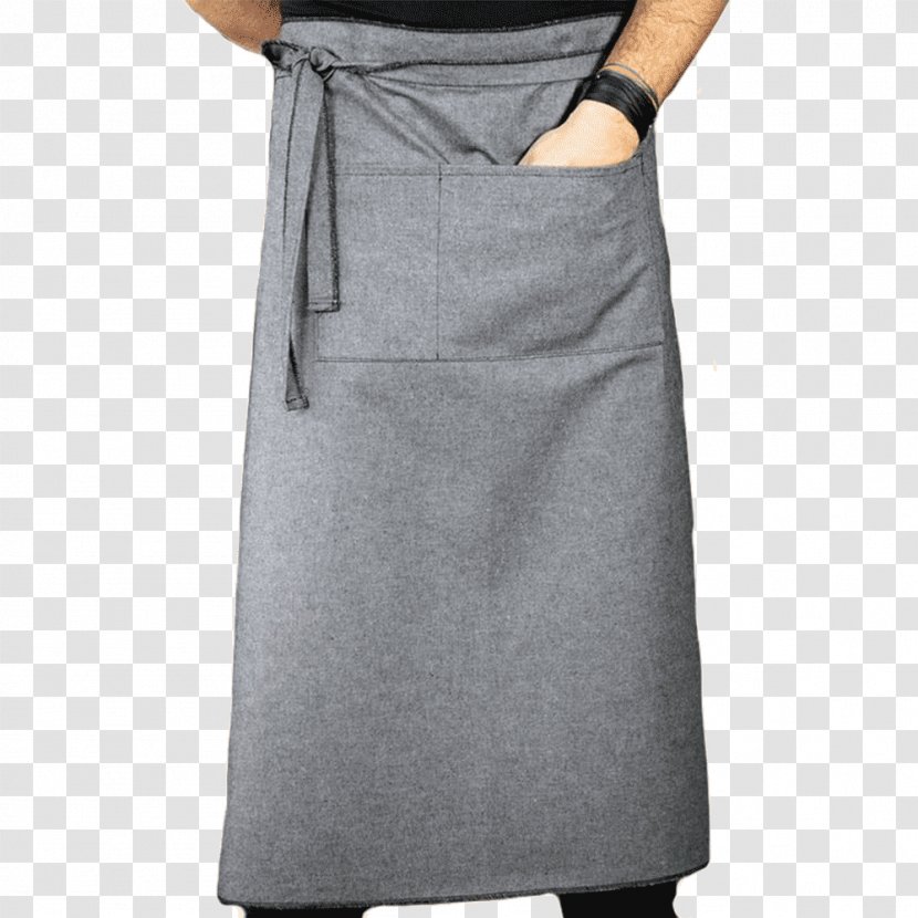 T-shirt Apron Skirt Clothing Pocket - Tshirt Transparent PNG
