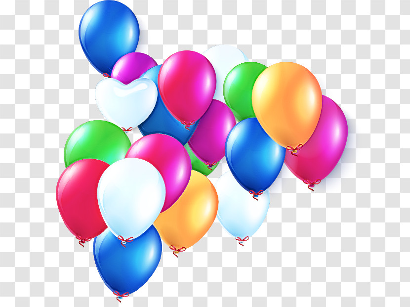 Balloon Party Supply Toy Transparent PNG