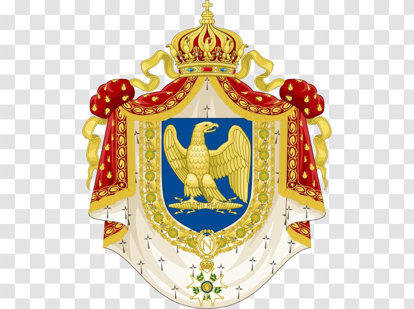 First French Empire Second Republic National Emblem Of France - Flattened The Imperial Palace Transparent PNG