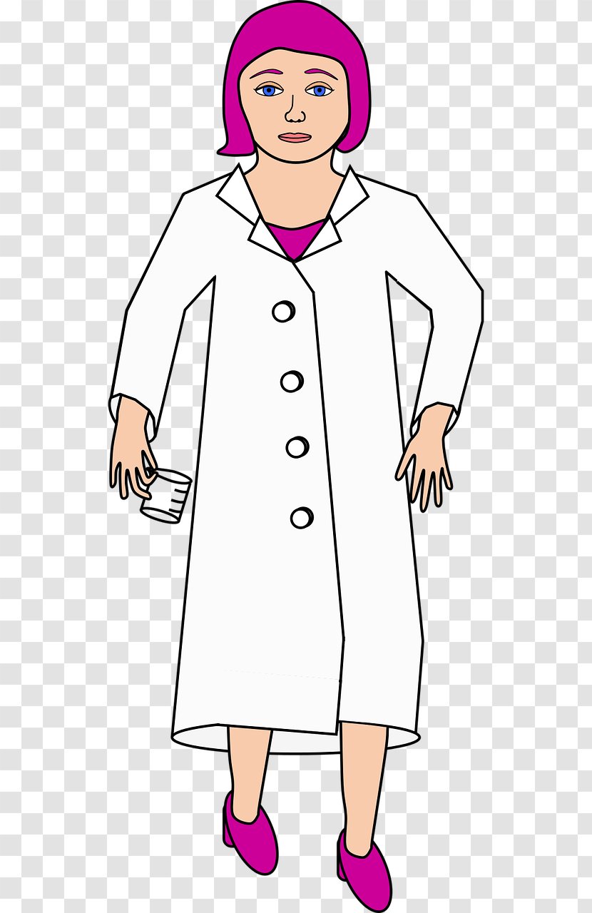 Scientist Science Woman Clip Art - Silhouette Transparent PNG