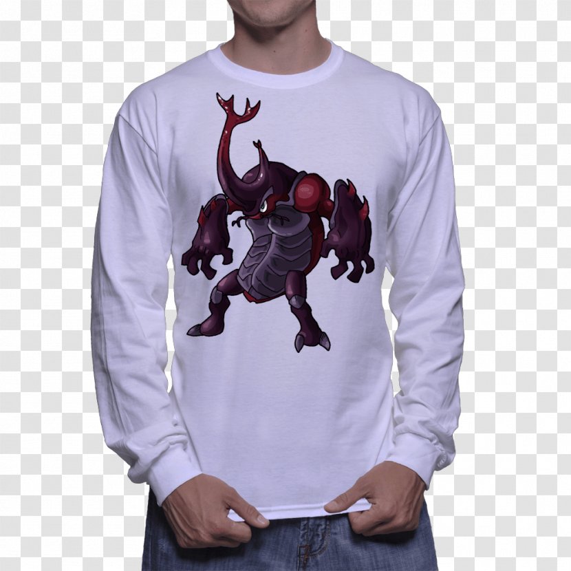 Long-sleeved T-shirt Crew Neck - Sleeve Transparent PNG