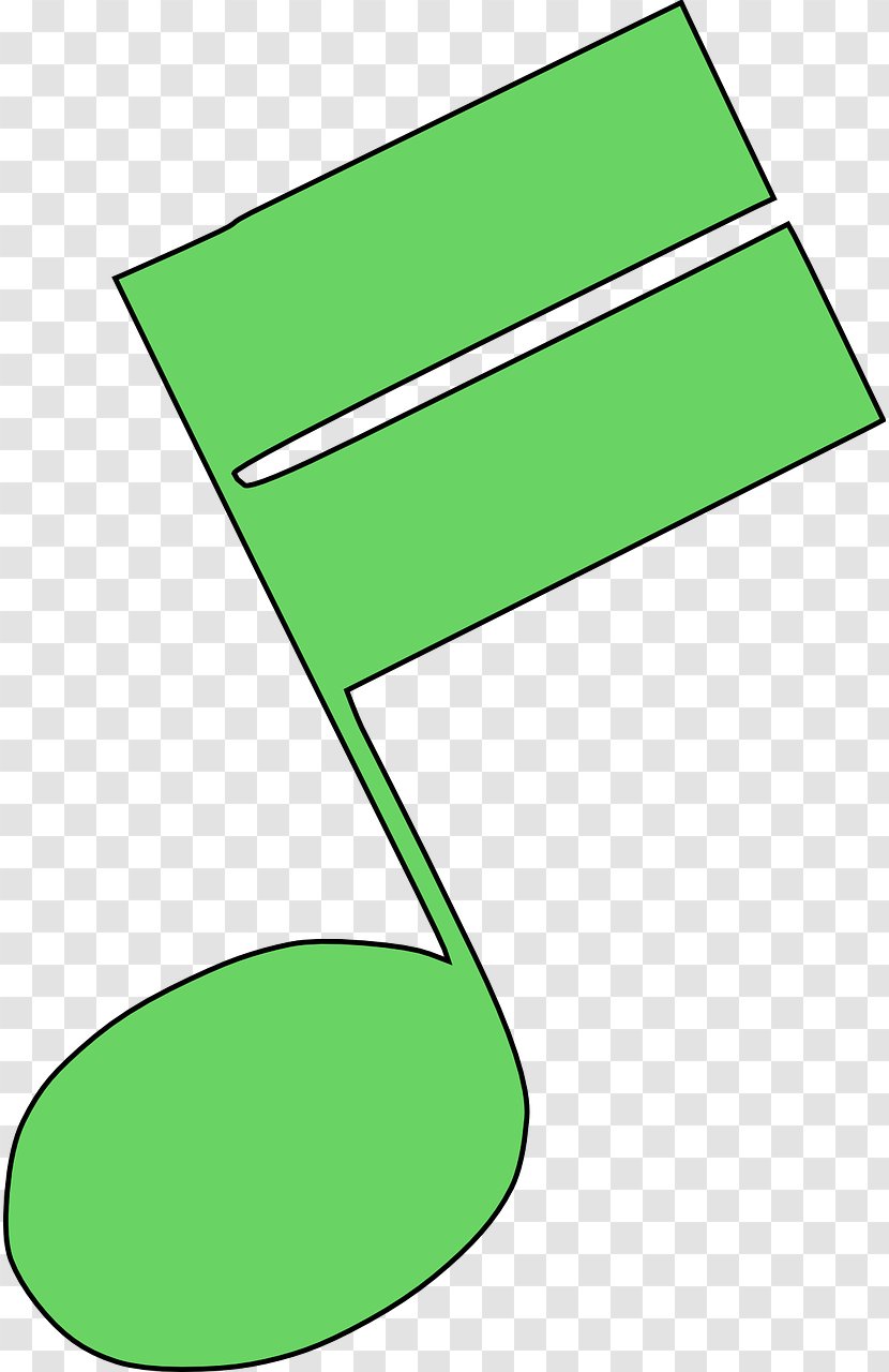 Music Note - Green - Clef Transparent PNG