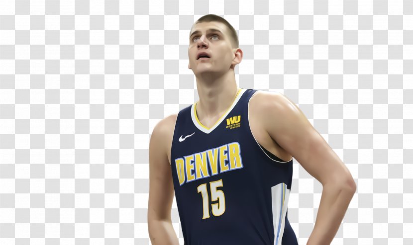 Nikola Jokic Basketball Player - Tshirt Gesture Transparent PNG