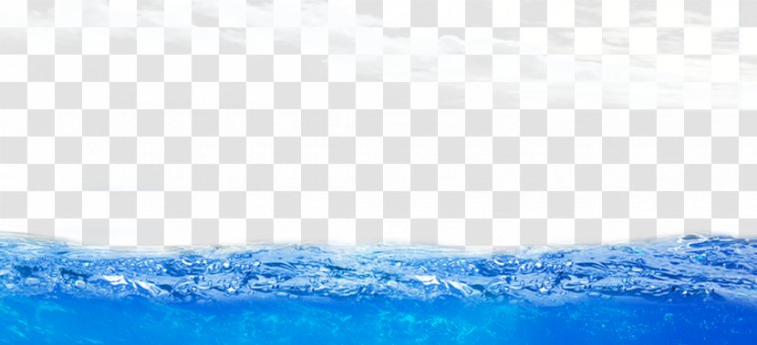 Water Sky Font - Sea Spray Waves Transparent PNG