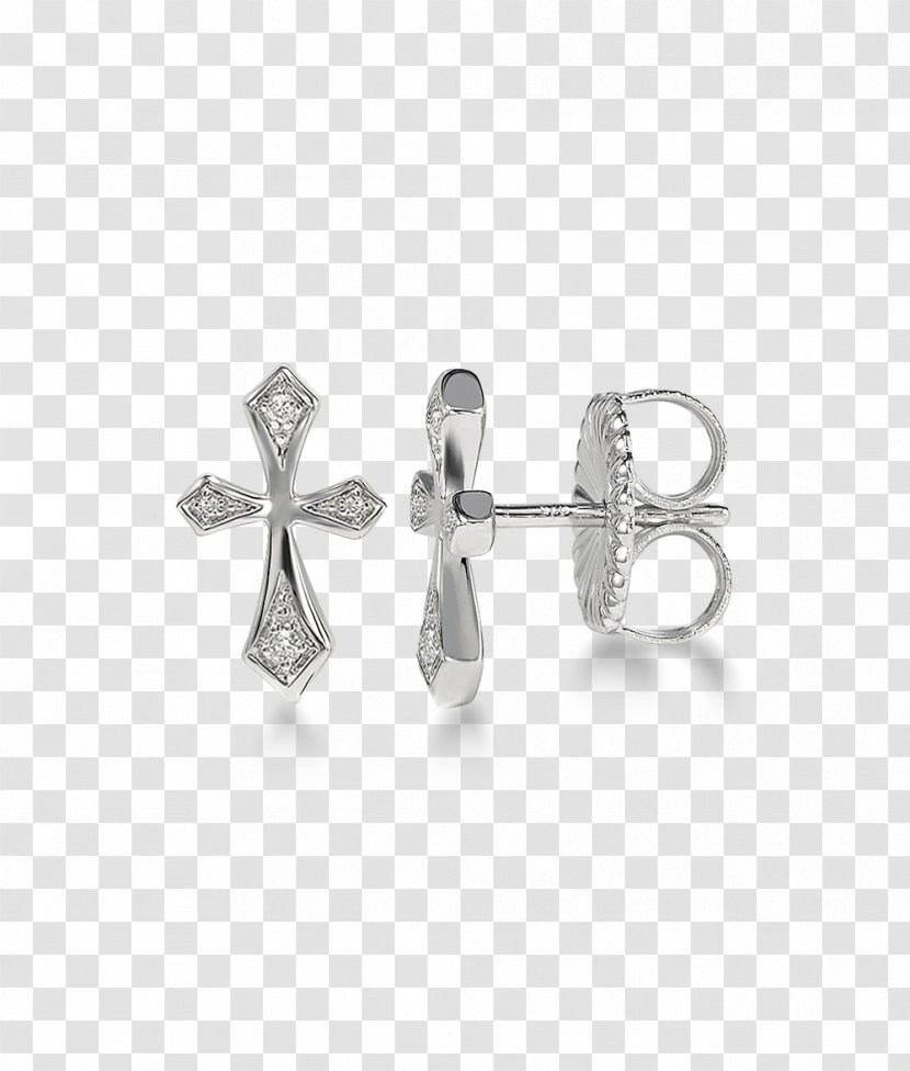 Earring Diamond Jewelry Design Jewellery Charms & Pendants - Body - Stud Earrings Transparent PNG