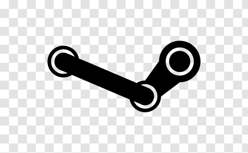 Steam Video Game - Black And White - Engine Transparent PNG