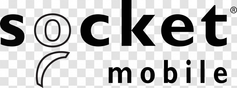 Logo Socket Mobile, Inc. Brand Number Product - Text - Monochrome Transparent PNG