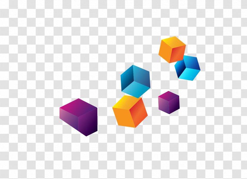Color Of The Cube - Threedimensional Space Transparent PNG