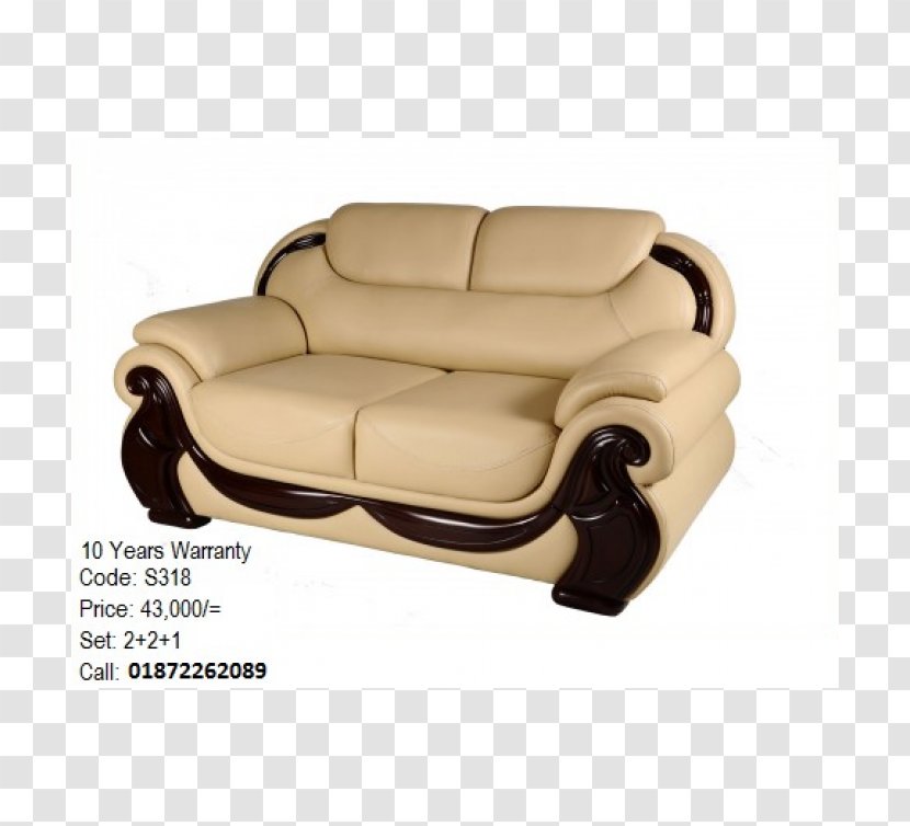 Loveseat Couch Furniture House Wood - Living Room Transparent PNG