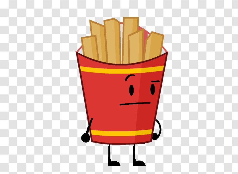 Image Character Video DeviantArt Food - Wiki - Bfb Fries Body Transparent PNG