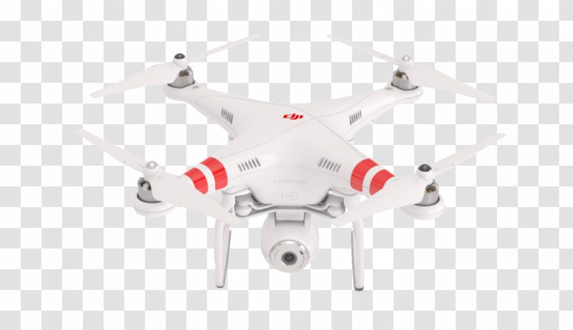 DJI Phantom 2 Vision+ V3.0 Unmanned Aerial Vehicle Camera Quadcopter - Radiocontrolled Toy Transparent PNG