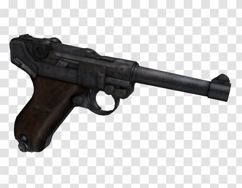 Trigger Luger Pistol Team Fortress 2 Firearm Weapon - Heart Transparent PNG
