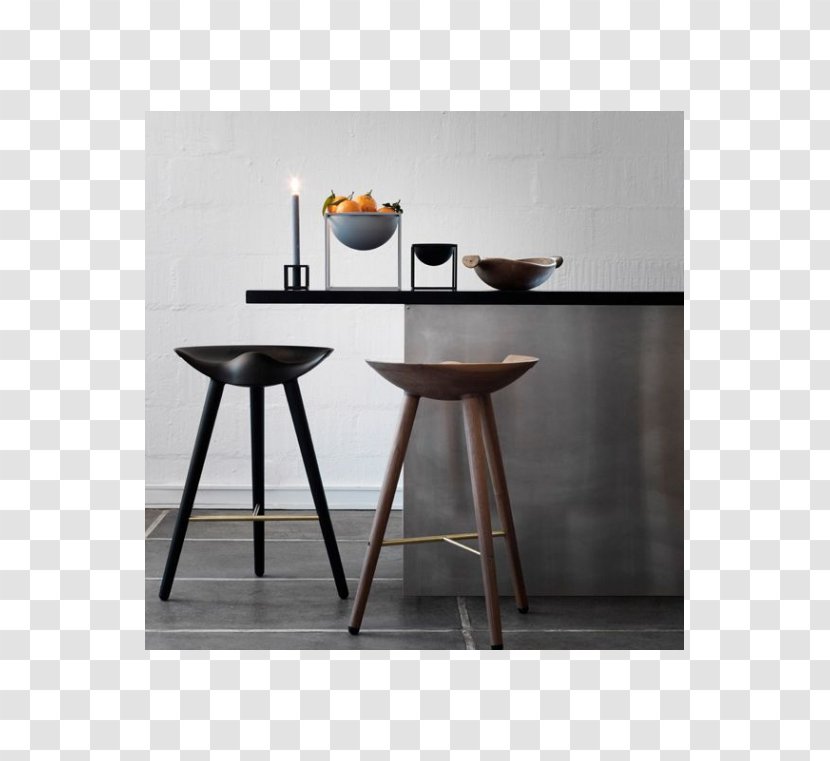 Scandinavian Design Bar Stool - End Table - Big Bowls Transparent PNG