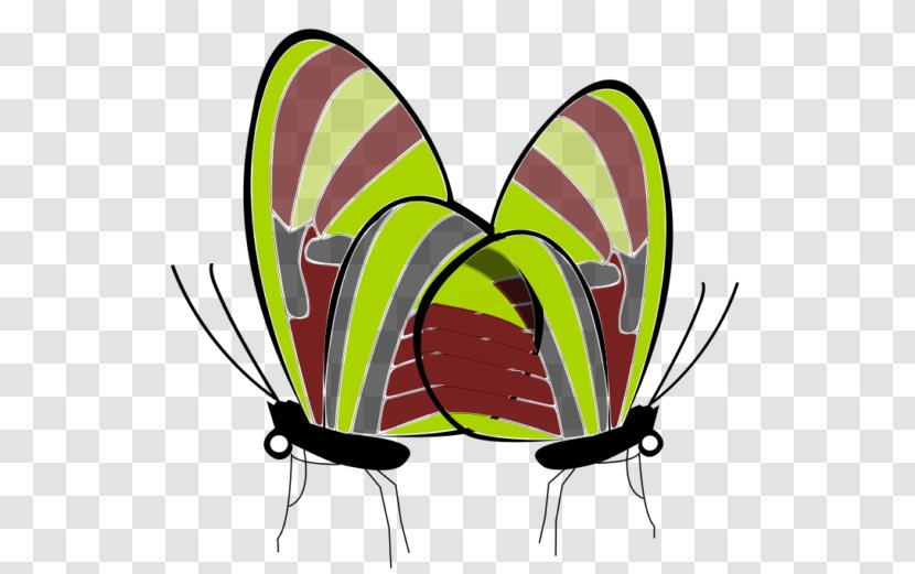 Butterfly Insect Clip Art - Pollinator - Origami Effect Transparent PNG