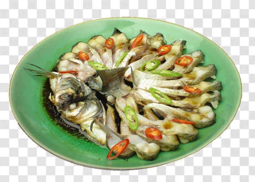Wuchang District Chinese Cuisine Bream Hubei Food - Steaming - Steamed Fish Transparent PNG