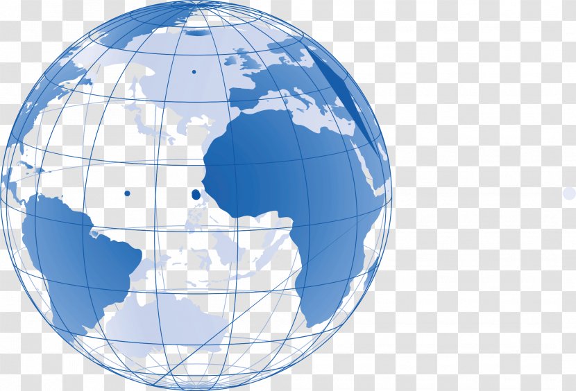 Globe World Map - Sky - Earth Transparent PNG