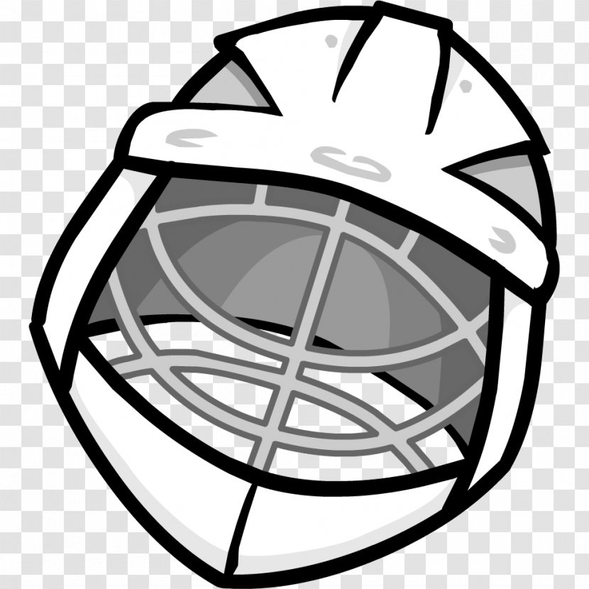 American Football Helmets Lacrosse Helmet Club Penguin Goaltender Mask - Entertainment Inc - Hockey Transparent PNG