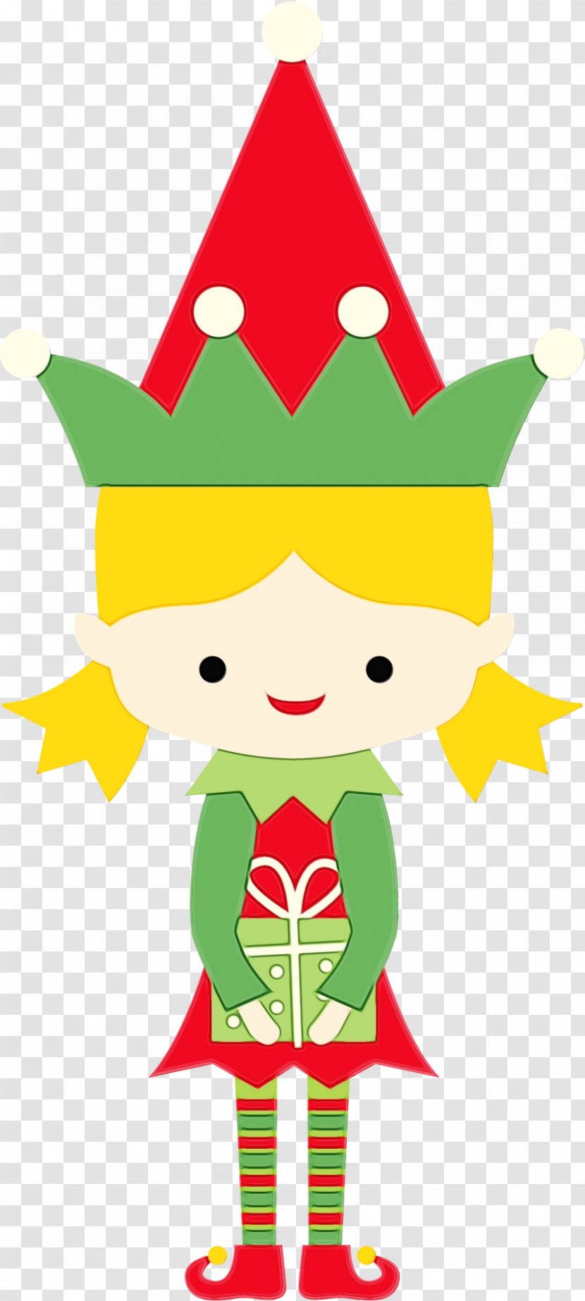Christmas Elf - Cartoon Transparent PNG