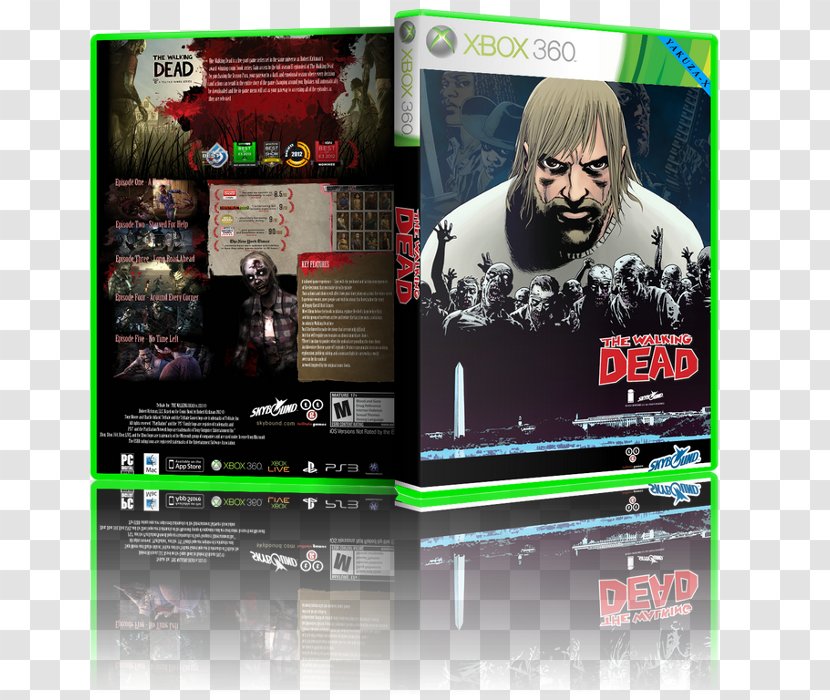 Xbox 360 Charlie Adlard The Walking Dead Display Advertising - Software Transparent PNG