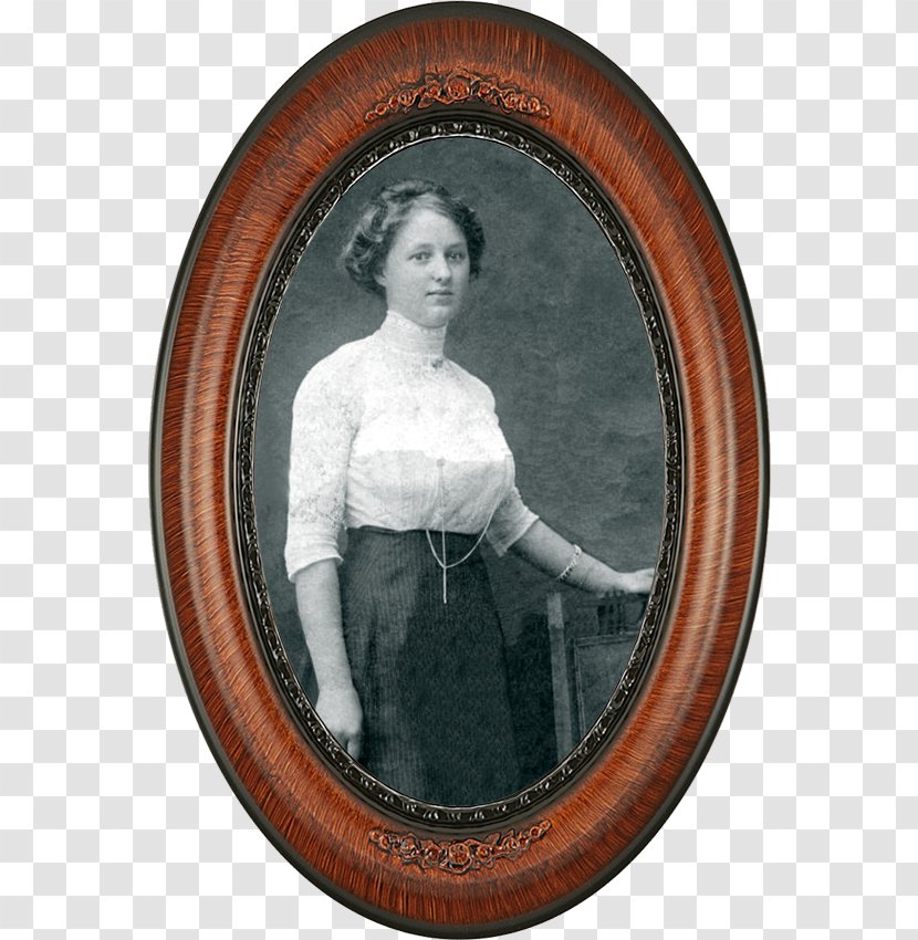 Picture Frames Oval - Portrait - Genealogy Transparent PNG