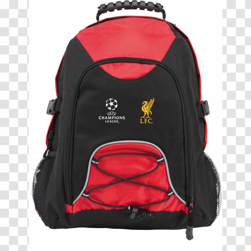 Backpack Liverpool F.C. UEFA Champions League Premier Bag - Sports Transparent PNG