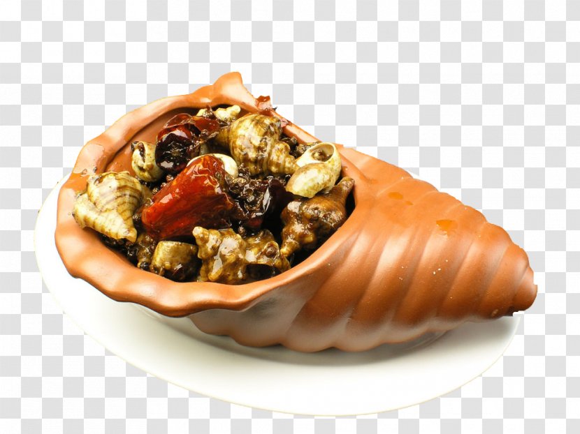 Seafood Cantonese Cuisine Miyeok-guk Sea Snail Saccharina Japonica - Kombu - Spicy Conch Picture Material Transparent PNG