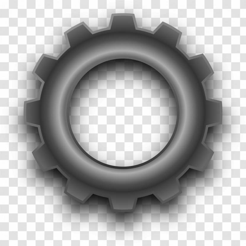 Gear Sprocket Metal Clip Art - Automotive Tire Transparent PNG