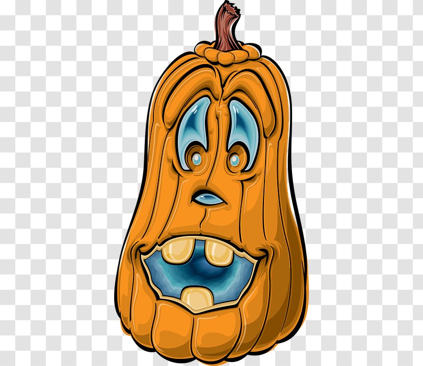 Pumpkin Halloween Jack-o'-lantern Humour Clip Art - Costume Transparent PNG