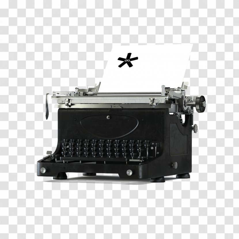 Typewriter Marketing Brand Management Market Research - Printing Advertising Transparent PNG