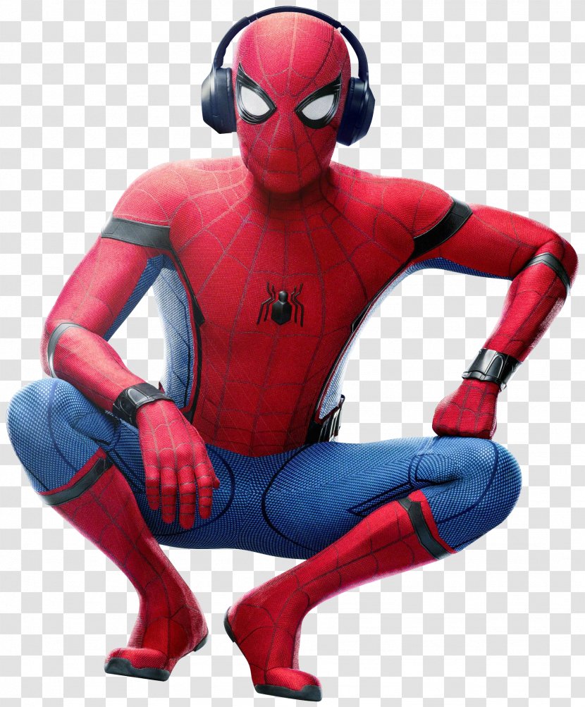 Spider-Man Shocker Iron Man Tinkerer Captain America - Wearing A Headset Transparent PNG