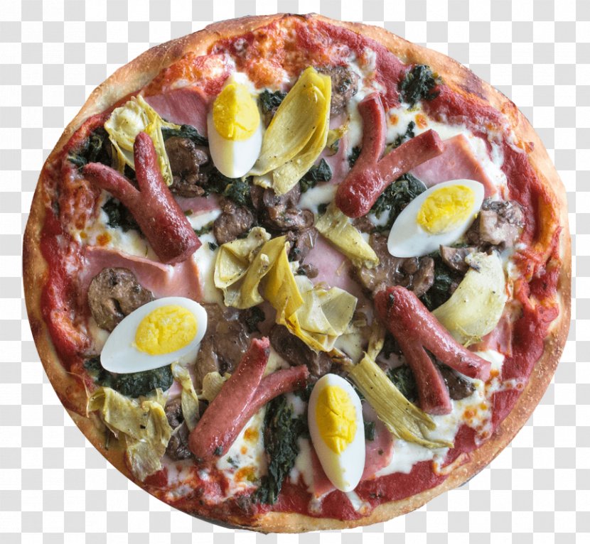 California-style Pizza Prosciutto Sicilian Capricciosa - Artichoke Transparent PNG