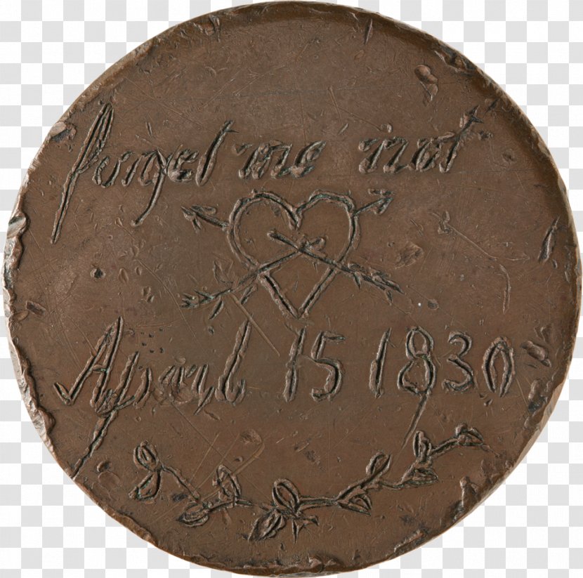 Coin Copper Money Medal Currency - Brown - A Token Of Love Transparent PNG
