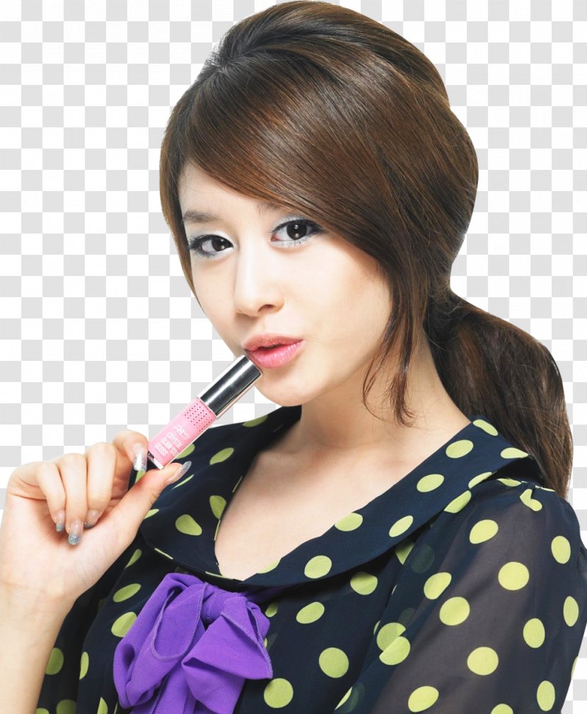 Park Ji-yeon T-ara Number 9 Nine Day By - Layered Hair - Brown Transparent PNG