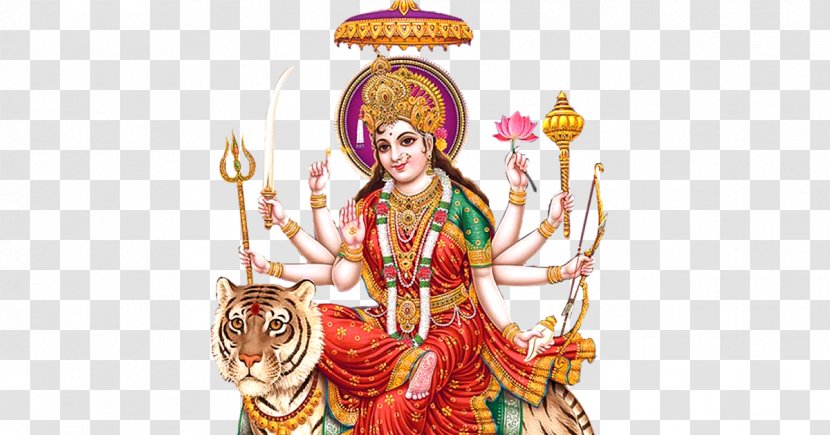 Durga Puja Parvati Image - Navaratri - Goddess Transparent PNG