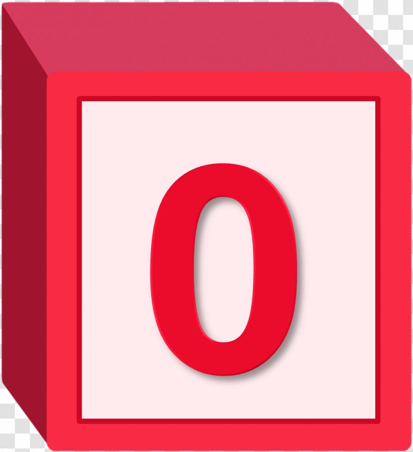 Numerical Digit Toy Block Number Letter 0 - Symbol - 1 Transparent PNG