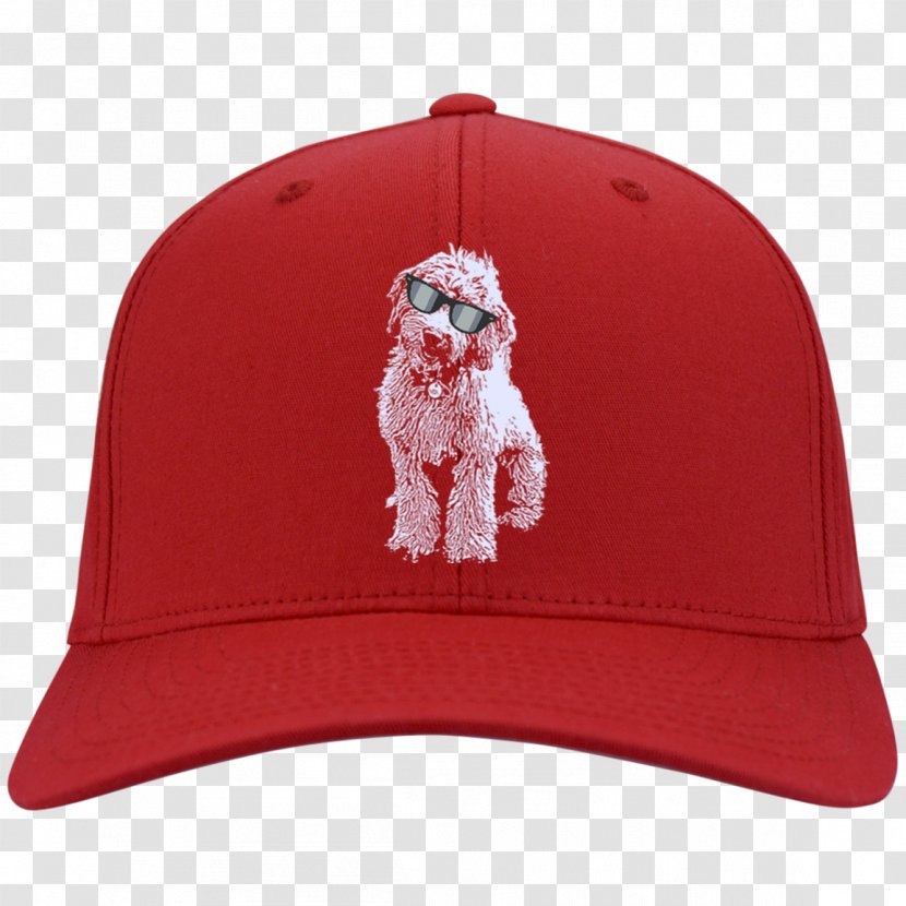 Baseball Cap Goldendoodle Scoop Neck - Glasses Transparent PNG